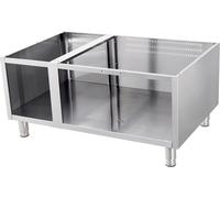 Maxima - Gastro Premium Armoire de travail - Triple unité - 90 cm Profond - Ouvert