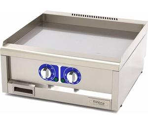 Maxima - Plancha Gastro - Lisse - Double unité - Profondeur 60 cm - Électrique - 400 V