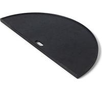 Maxima - Plaque de cuisson en fonte en demi-lune