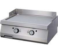 Maxima - Plaque de gril Gastro Premium - Chrome lisse - Double unité - 90 cm de profondeur - Électrique