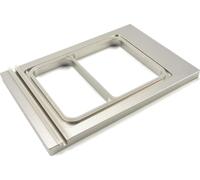 Maxima - Plateau à menus 225 x 175 mm - Petit - 2 compartiments