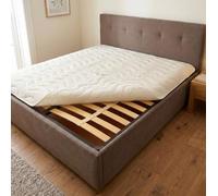 MAXIME MAISON - Couvre-Sommier, Cache Sommier 140x200 Matelassé Made in Italy, Protege Sommier 140 x 200, sous Matelas avec des Lacets aux Coins, Matériau Hypoallergénique, Anti-Acariens, Respirant