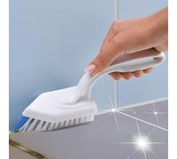 Maximex Brosse à joints Profi poignée ergonomique Blanc