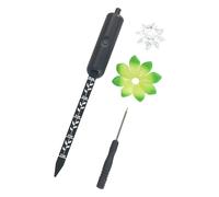 Maximex Humidimètre LED pour Plantes, testeur d'humidité et indicateur d'arrosage pour Plantes d'intérieur, Mesure l'humidité du Sol dans Le terreau, Fonctionne à Piles, Ø 5 x 19 cm