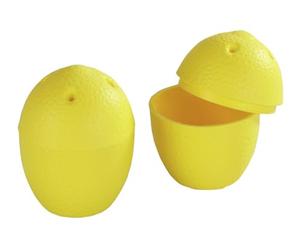 Maximex Piège à mouches en aspect de citron 2p Set de 2, piège à mouches des fruits décorative Jaune