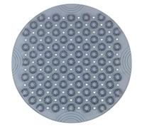Maximex Tapis de douche avec 100 picots de massage, écoulement rapide de l'eau & dessous antidérapant, 55 cm