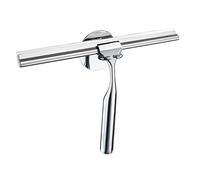 Maximex TurboFIX raclette de douche avec support mural acier inox fixer sans percer Brillant
