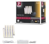 MaxLED 1000 Strip LED Kit de base 1,5m Blanc chaud revêtue 18W 1100lm/m 2700K 36VA Argent G