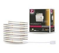 Paulmann 71048 MaxLED 1000 LED Strip Full-Line COB Kit complet 1,5m 18W 1620lm 528LEDs/m 2700 K 40VA gradable, Argent plastique