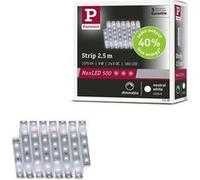 Paulmann 71239 MaxLED 500 Strip LED Blanc neutre Strip individuel 2,5m 9W 550lm/m 64 LEDs/m 4000K