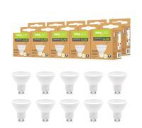Maxled, Light is Led! Ampoules LED GU10 8.5W Équivalent Halogène 64W 806 Lumens Lampe à Réflecteur Blanc Neutre 4000K 100° Spot Ampoule GU10 Led Efficacité Energétique Non dimmable AC 230V Lot de 10