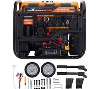MaXpeedingrods Générateur de courant Inverter ATS Générateur de courant 5500 Watt Générateur de courant de secours Essence