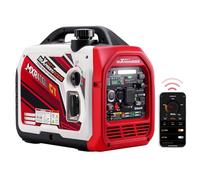 maXpeedingrods Groupe Electrogene Silencieux GPL et Essence 3500W Inverter Générateur Démarrage via App Bluetooth® et Electrique Prises 230V Generator pour Camping Car Caravanes Garage Jardin