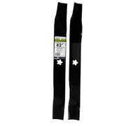 MAXPOWER 561742 Jeu de Lames pour Coupe Poulan/Husqvarna/Craftsman 139775 106,7 cm