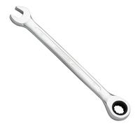 MaxPower Clé Mixte à Cliquet de 10 mm ngrenage de Qualité Industrielle Avec 12 Points, Cliquet à 72 Dents, Fabriquée en Acier Cr-V Forgé et Traité Thermiquement Avec Revêtement Chromé