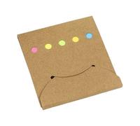 Maxtonser Bloc-notes coloré multi-usages, 25 feuilles par couleur, papier adhésif repositionnable pour journal, bloc-notes, planificateur