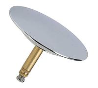 Maxtonser Bouchon de baignoire 72 mm - Pour salle de bain, cuisine, lavabo - Réglage manuel - Plug de baignoire