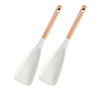 Maxtonser Cuillères en bois de cèdre et de cendres, spatules multifonctionnelles, cuillères de cuisine