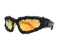 Maxtonser Lunettes de soleil cloutées uniques et tendance à pointes accrocheuses pour Halloween, fêtes et usage quotidien