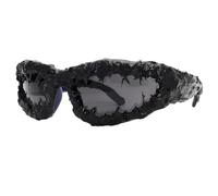 Maxtonser Lunettes de soleil cloutées uniques et tendance à pointes accrocheuses pour Halloween, fêtes et usage quotidien