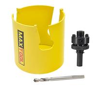 MaxTool CT00Y57R248A Scie cloche en carbure de tungstène 70 mm Coupe pilote Asphalte Brique béton Plâtre Calcaire Plastique Carrelage Bois MDF CT00Y57R248A