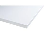 Maxtop Plan de travail de cuisine en quartz 10cm x 10cm (Sample) blanc pur