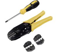 Maxtrack Kit de sertissage SW 17 L – embouts 0,5–16 mm², connecteurs mâles, avec matrices à sertir