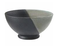 Maxwell & Williams AX0567 Umi Bol rond avec vernis réactif gris/noir 17,5 cm de diamètre dans une boîte cadeau