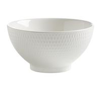 Maxwell & Williams Bol à Riz Basics Diamonds, Blanc, 15 Centimètres, 1 Unité