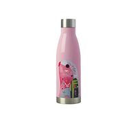 Maxwell & Williams Bouteille Isotherme en Inox 18/8, Illustration Perroquet, Collection Pete Cromer, 500 ml - Rose