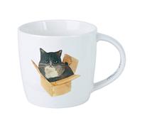 Maxwell & Williams DX1216 Feline Friends Tasse en porcelaine Multicolore 400 ml