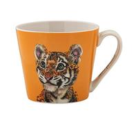 Maxwell & Williams DX1280 Tasse à café ronde Tigre 370 ml - Tasse en porcelaine Wild Planet Animal Coloré Coffret cadeau