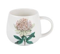 Maxwell & Williams DX1287 Tasse à café ronde 400 ml - Tasse en porcelaine Golden Summer Motif Waratah Coloré Coffret cadeau