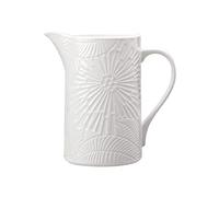Maxwell & Williams - Pichet en Grès Moulé, Collection Panama, 1.4 L - Blanc