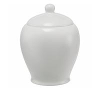 Maxwell & Williams WBA0008 White Basics Sucrier avec couvercle en porcelaine blanche dans une boîte cadeau