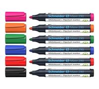 Maxx 290 Marqueurs (Pour Tableaux Blancs Et Tableaux À Feuillets, Pointe Ogive 2-3 Mm, Effaçable À Sec, Haute Qualité, Forte Et Couleurs Intenses) Boîte De 6 Couleurs