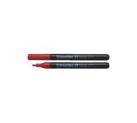 maxx marqueur 271 stylos, 1-2 mm (rouge) 127102