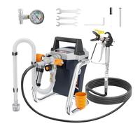 MAXXT Pulvérisateur de Peinture Airless Électrique 1300W, Pistolet de Pulvérisation pour Clôtures, Jardin, Meubles, Murs et Portes, Bricolage DIY