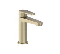 MAY Forma Mitigeur de lavabo monotrou sur plage modèle S or brossé mat PVD 6800004