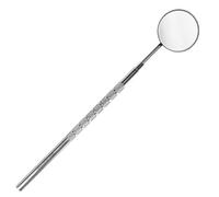 May - Miroirs d'inspection - Taille 8 - Miroir buccal - Non grossissant - Acier Inoxydable
