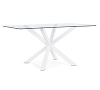 May Table Rett White Leg 160X90