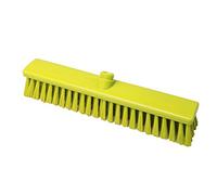 Maya 15009 - brosse de balai en Fibre semi-rigide, 400 x 60 mm, Jaune