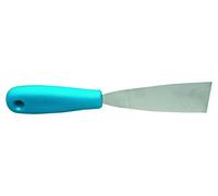 Maya 88042 - spatule Acier inoxydable, rigide, MANCHE Plastique, 40 mm, Bleu
