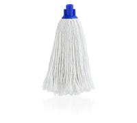 Maya Professional Tools 08009 Balai à franges Coton, 230 g, Blanc