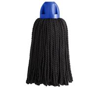 Maya Professional Tools 08110-AZ Tête de balai-serpillière en microfibre en microfibre, 160 g, noir