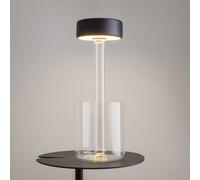 Maytoni AI Collaboration Lampe de table sans fil ovale, 1 source lumineuse, LED, MOD229TL-L3B3K1,