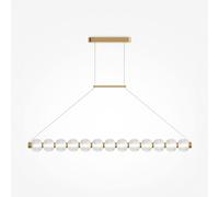 Maytoni Amulet lampe suspendue 1x22 W transparent-doré MOD555PL-L18G3K