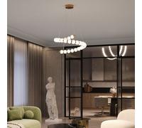 Maytoni Amulet lampe suspendue 1x40 W transparent-doré MOD555PL-L35G3K