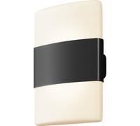 Maytoni Applique murale extérieure Rom 12W LED, graphite, 3000K, IP54 étanche