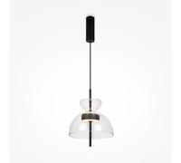 Maytoni Bangkok lampe suspendue 1x12 W noir MOD185PL-L6B3K2